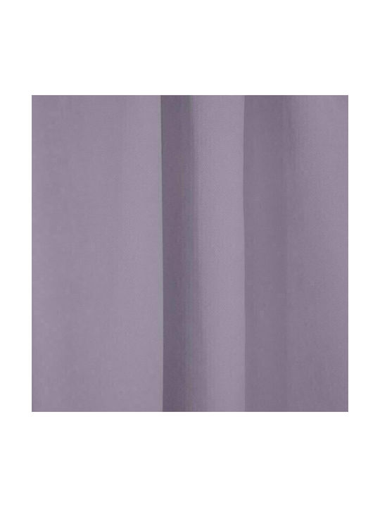 Lino Home Pencil Pleat Curtain Renas 203 Lilac 300x280cm