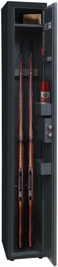 Griffon Gun Cabinet Gun Cabinet 3 Rifles Black Capacity 3 with Lock