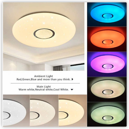 Universo Illuminazione C16-RGB Deckenleuchte mit Integrierter LED