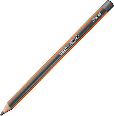 Maped Black Peps Jumbo Bleistift HB Orange ohne Radiergummi