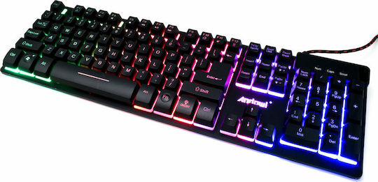 Andowl Q-801 Gaming Keyboard with RGB Lighting (English US)