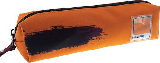 Pantone Lifestyle Pencil Case Barrel with 1 Compartment Orange