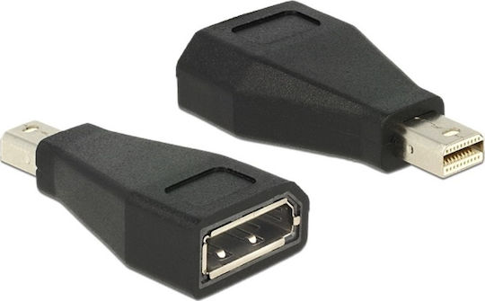 DeLock Converter mini DisplayPort male to DisplayPort female 1pcs (65238)