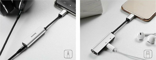 Baseus L52 Converter Lightning male to 3.5mm / Lightning female 1pcs