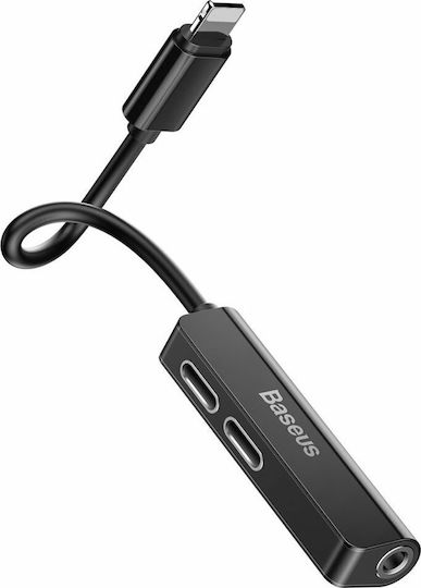 Baseus L52 Converter Lightning male to 3.5mm / Lightning female 1pcs