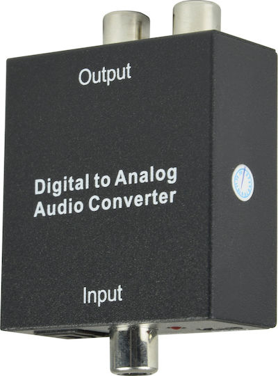 AvLink Digital Audio To Analogue Audio Converter Μετατροπέας Coaxial female σε RCA female 1τμχ
