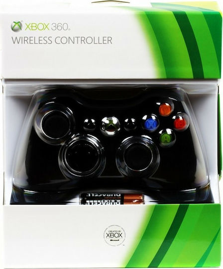 Microsoft Ασύρματο Gamepad για Xbox 360 Μαύρο