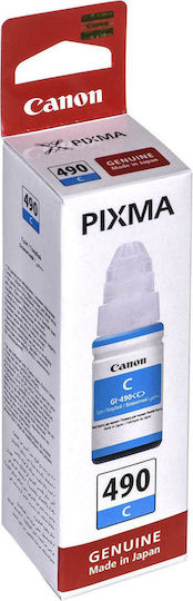 Canon GI-490 Original Cerneală Imprimantă InkJet Cyan (0664C001)
