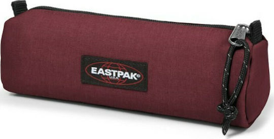 Eastpak Round Single Crafty Pencil Case Barrel with 1 Compartment Burgundy