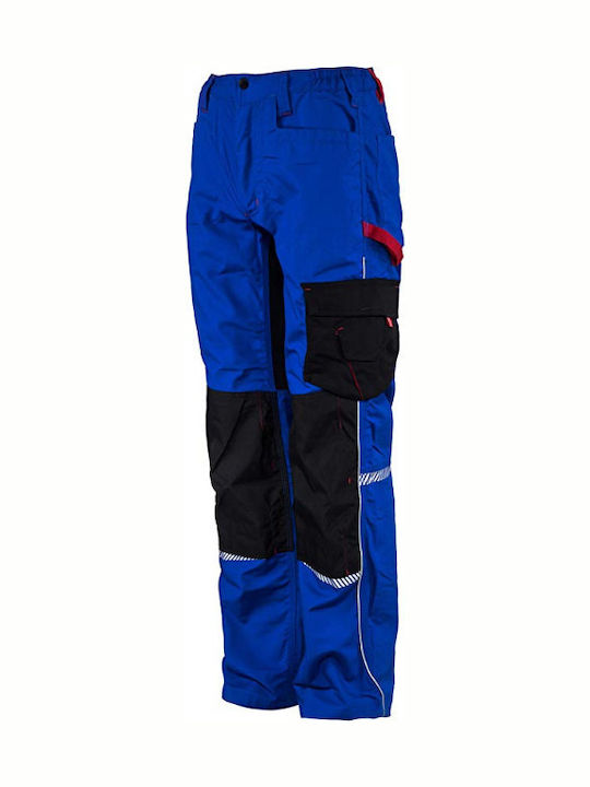 Stenso Prisma Reflective Work Trousers Blue