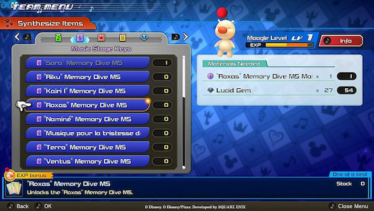 Kingdom Hearts: Melody of Memory Switch-Spiel