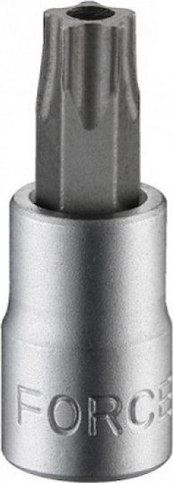 Force Socket 1/4" Torx with Hole Walnut with Torx Head and Socket 1/4'' T20x32mm