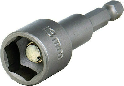 F.F. Group Magnetic Socket Hex with Square Drive HEX Diameter 14mm