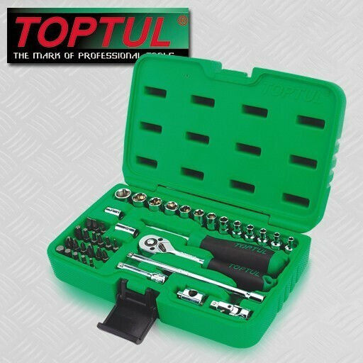 Toptul Ratschen- & Steckschlüssel-Sets 1\4" 41Stück