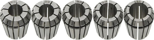 vidaXL 146723 Power Tool Accessory Set of Collet Fresco Chips 15pcs Router