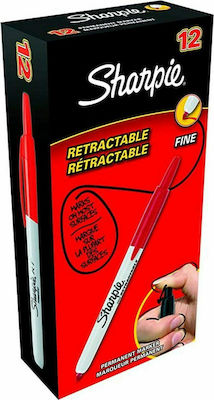 Sharpie RT Permanent Marker 1mm Red