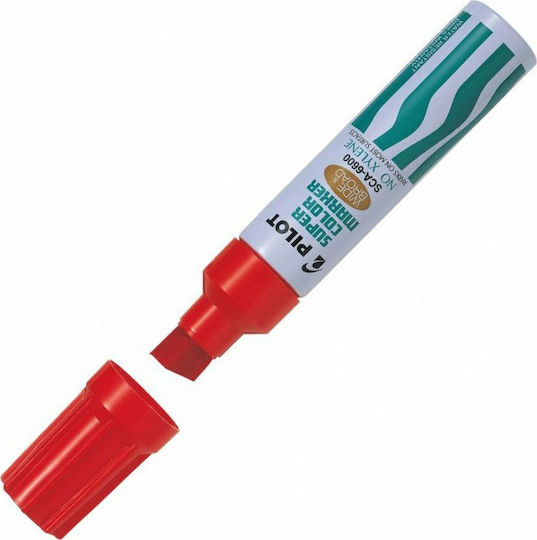 Pilot SCA 6600 Permanent Marker 12.5mm Red