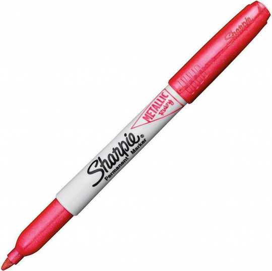 Sharpie Metallic Permanent Marker 1mm Red