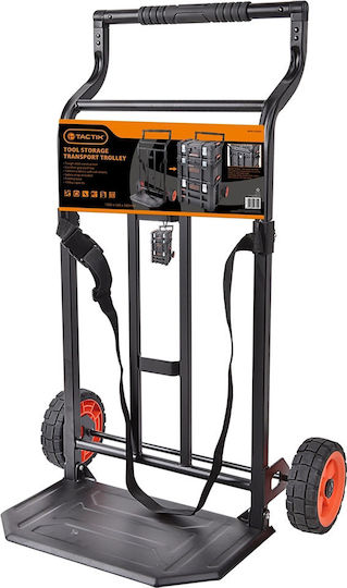 Tactix Transport Trolley for Weight Load up to 100kg Black