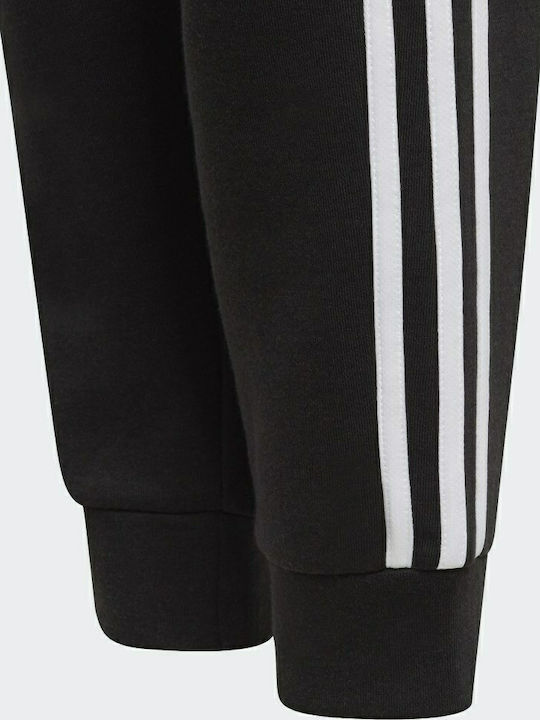 Παιδικό Παντελόνι Φόρμας Μαύρο Essentials 3-Stripes