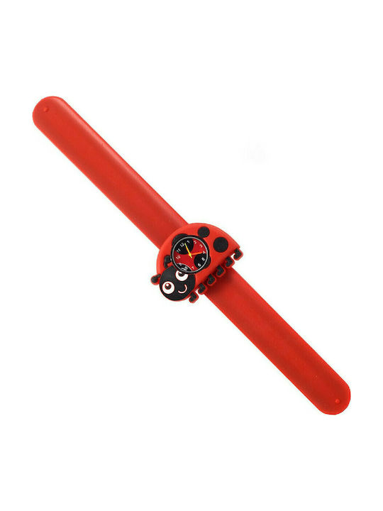 Wacky Watches Παιδικό Αναλογικό Ρολόι Wacky Κόκκινο