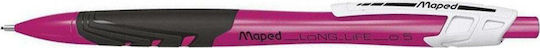 Maped Long Life Механичен Молив 0.5мм с Гума Розов