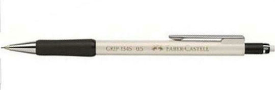 Faber-Castell Creion mecanic 0.5mm cu Radiera 1buc Alb