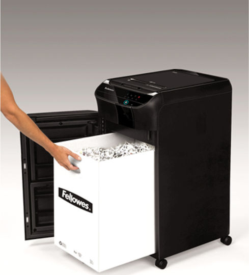 Fellowes Distrugător de Documente Automax 350C Tăiere transversală 12 Foi cu Coș 68lt