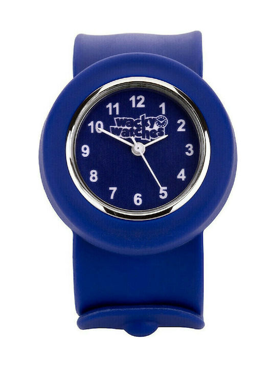 Wacky Watches Παιδικό Αναλογικό Ρολόι Wacky Slap 3D Μπλε