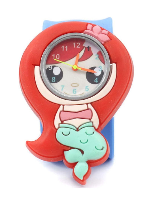 Wacky Watches Παιδικό Αναλογικό Ρολόι Wacky Κόκκινο