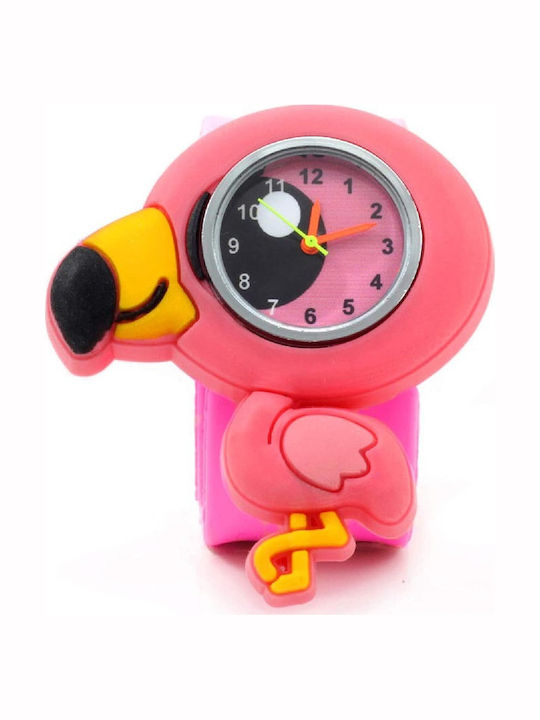Wacky Watches Παιδικό Αναλογικό Ρολόι Wacky Ροζ