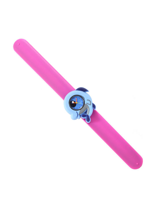Wacky Watches Παιδικό Αναλογικό Ρολόι Wacky Γαλάζιο
