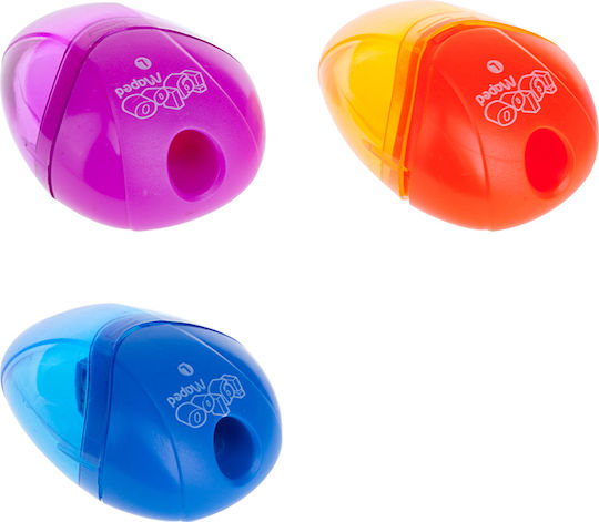 Maped I Gloo for Left-handed Plastic Sharpener (Μiscellaneous Colours) 1pcs