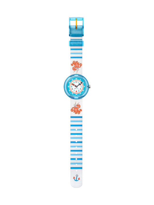 FlikFlak Kids Analog Watch Lobster with Rubber/Plastic Strap Multicolour