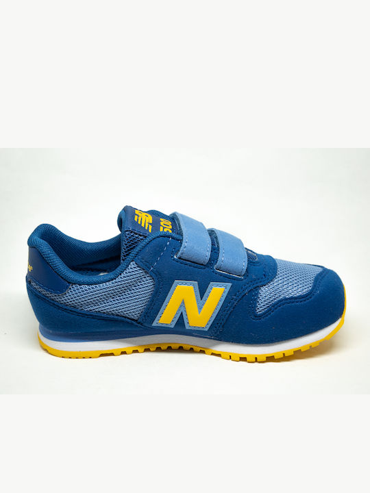 500 Kids Sneakers with Scratch Blue