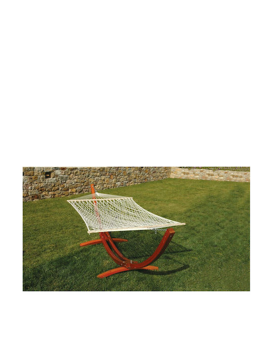 Lianos Αιώρα Δικτυωτή Μπεζ 200x140x140εκ.