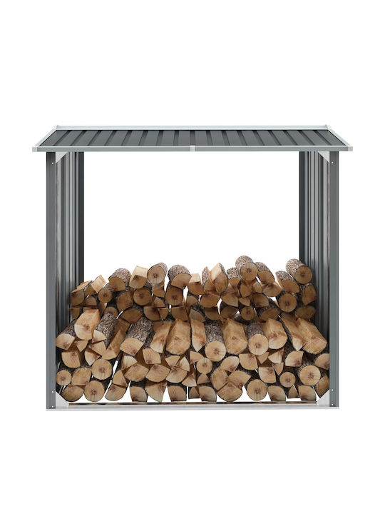 Metallisches Korrosionsschutz Gartenblockhaus Herstellerfarbe Grau M1.72xB0.91xH1.54m