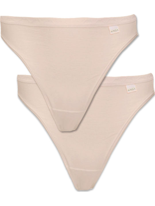 Βαμβακερά Women's Brazil 2Pack Beige