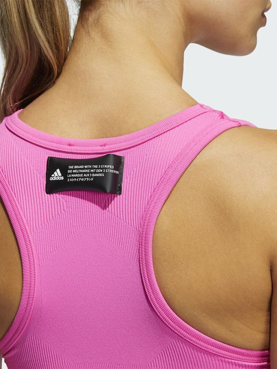 Performance Frauen Sport-BHs Sport-BH Fuchsie mit Polsterung