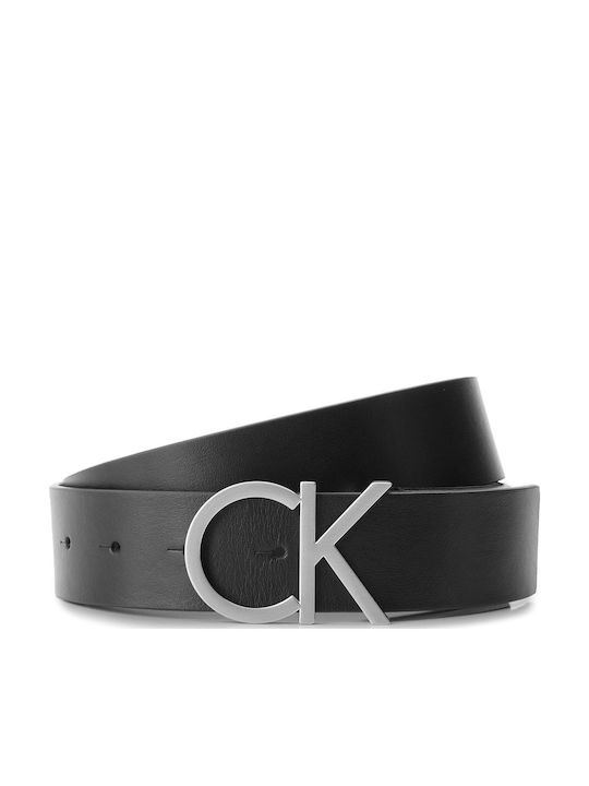 Calvin Klein Leather Women's Belt Black