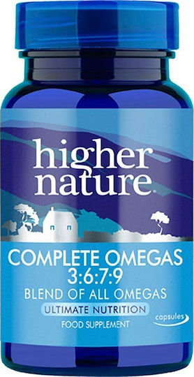 Higher Nature Ωμέγα 3 6 9 Ιχθυέλαιο 90 κάψουλες