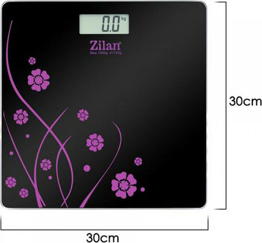 Zilan ZLN7680 Дигитална Кантар в Черен цвят