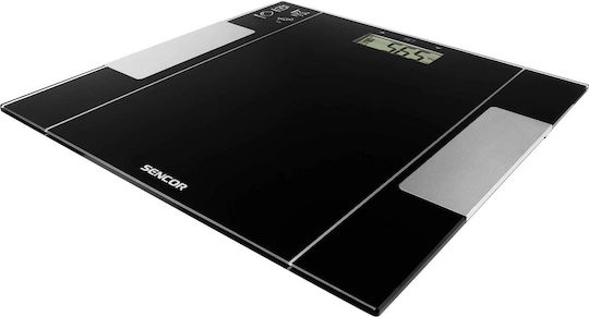 Sencor 5050BK Ψηφιακή Ζυγαριά 150kg με Λιπομετρητή Μαύρη