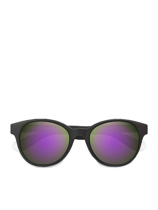 Breo Vox Black Fade/Mirror Women's Sunglasses with Black Plastic Frame