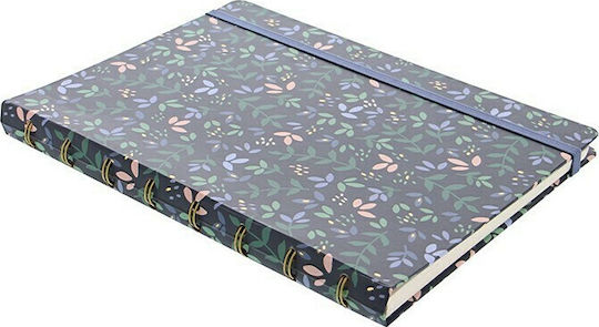 Filofax Σημειωματάριο A5 Ριγέ με Λάστιχο Πράσινο