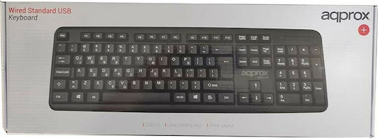Approx MK210 Πληκτρολόγιο Ελληνικό