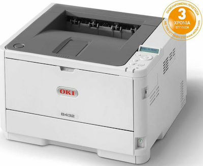 OKI B432dn Black and White LED Printer with Mobile Printing