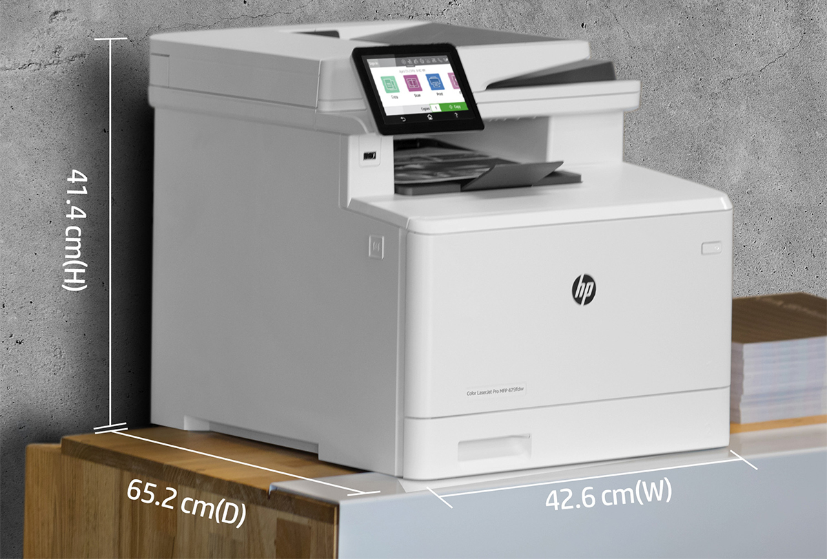 HP Color LaserJet Pro MFP M479fnw Έγχρωμο Πολυμηχάνημα με WiFi και ...