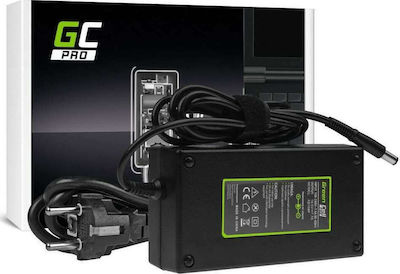 Green Cell Pro Laptop Charger 150W 19.5V 7.7A for Dell with Detachable Power Cord