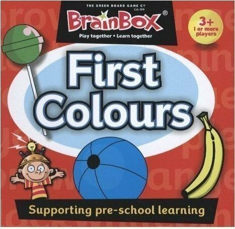 BrainBox First Colours Pre School Εκπαιδευτικό Παιχνίδι Γνώσεων για 3+ Ετών